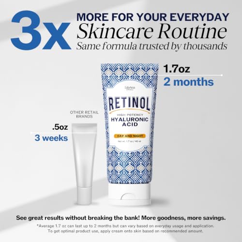 Anti Aging Retinol Face Cream for Women – Wrinkle & Neck Cream for Firming