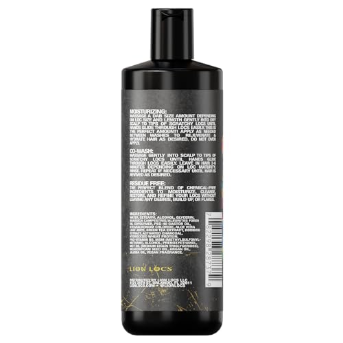 Shampoo and Conditioner for Dreads, Sisterlocks, Locks, & Dreadlocks | Lightweight Vegan Co Wash (8oz)
