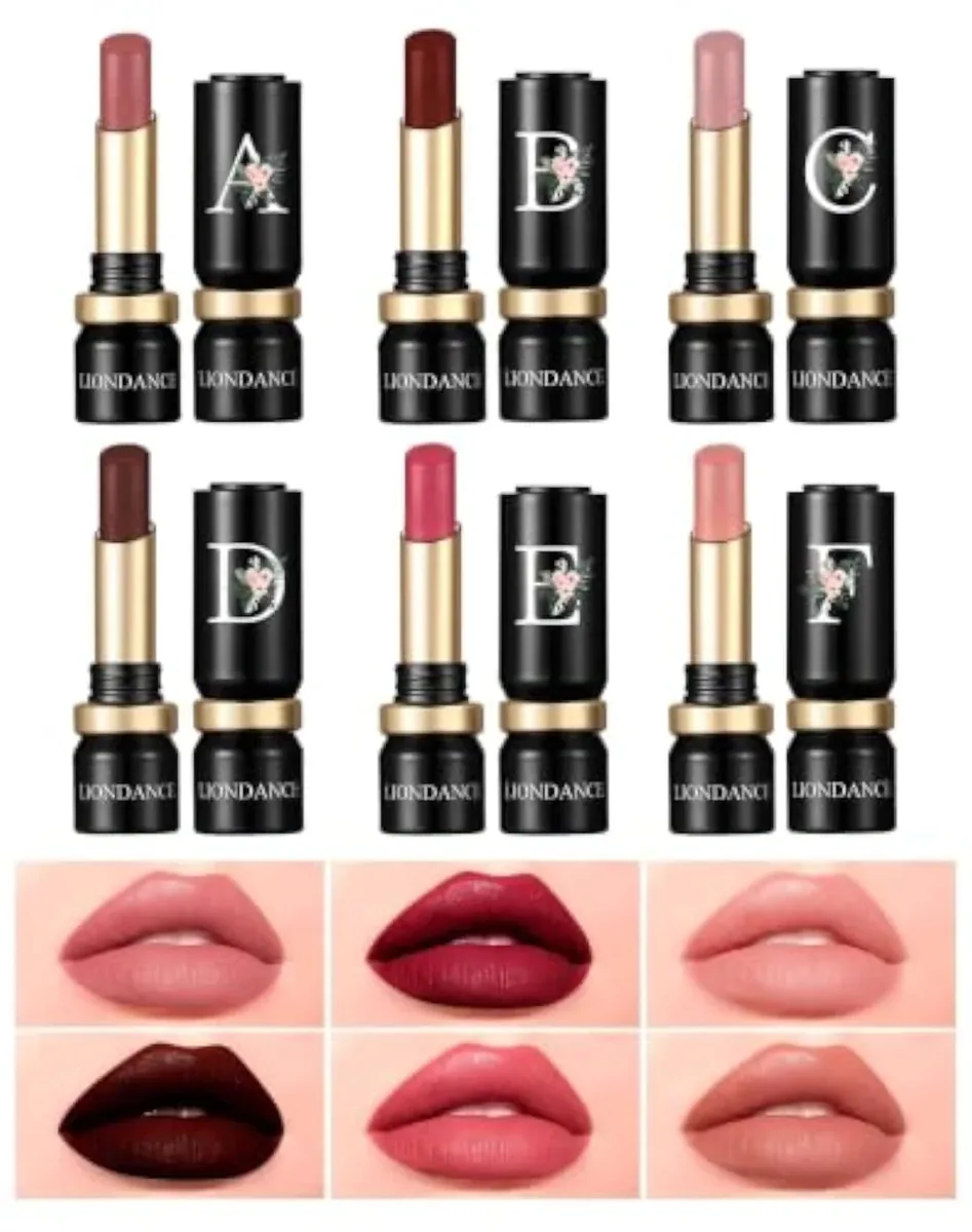 Soft Matte Bullet Lipstick in Soft Petal, Soft Pink Nude Beige Pink Lip Color with a Lightweight Velvet Matte Finish for Everyday Wear