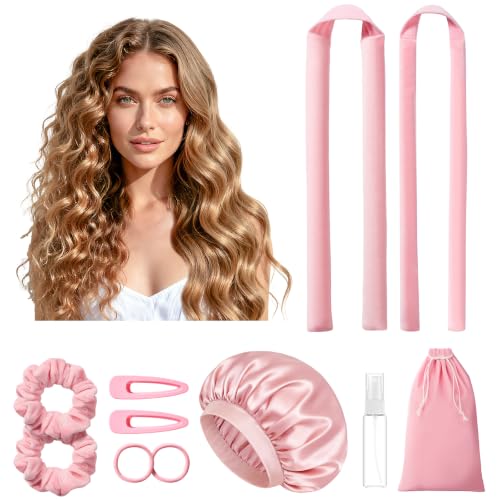 LitBear Heatless Curls Overnight, 2 Sizes of Soft Ha