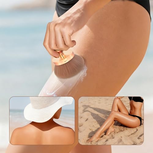 Extra Large Kabuki Brush Self Tanning for Face and Body Makeup Brush