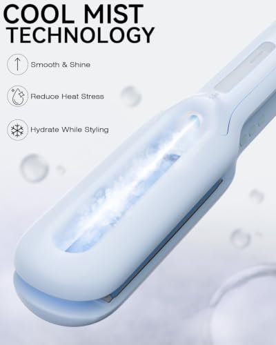 Steam Hair Straightener Cold Mist Flat Iron