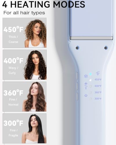 Steam Hair Straightener Cold Mist Flat Iron