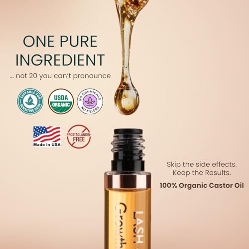 Organic Castor Oil Lash Serum