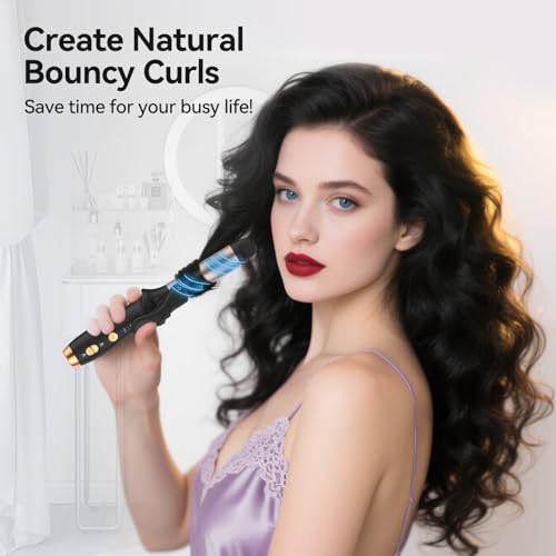 Cordless Curling Iron Mini USB Rechargeable 4000 mAh 3 Temp