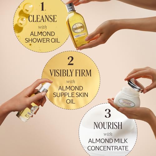Cleansing & Softening Almond Shower Oil.