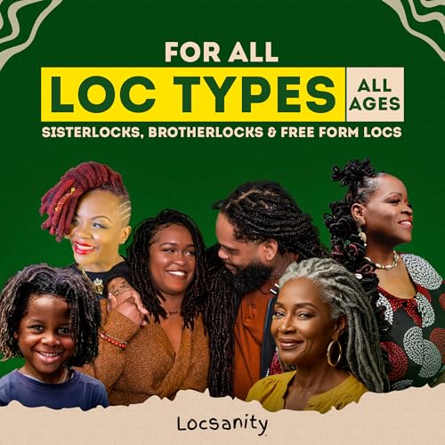 Shampoo and Conditioner for Dreadlocks - Locsanity Rosewater Peppermint 2-in-1 Sulfate-Free Formula - Moisturizing & Strengthening for Locs, Microlocs & Natural Hair (12