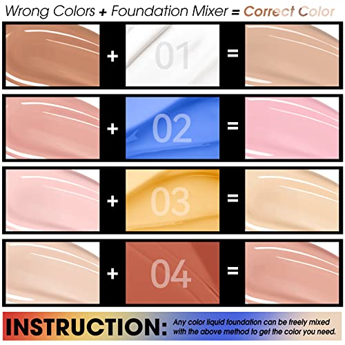 White Foundation Mixing Pigment