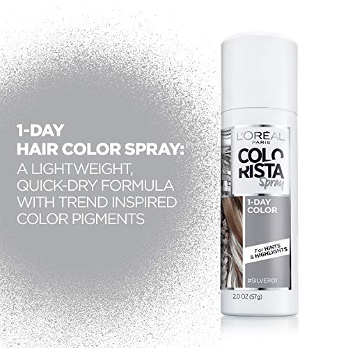 Colorista 1-Day Washable Spray, Silver