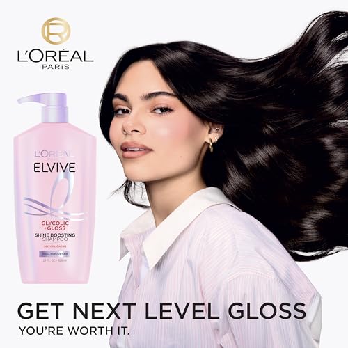 Elvive Glycolic + Gloss Shine Boosting Shampoo and Conditioner Set