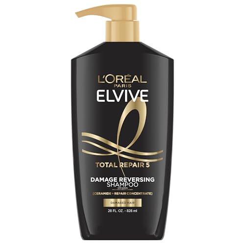 Elvive Total Repair 5 Repairing Shampoo, 28 Fl Oz