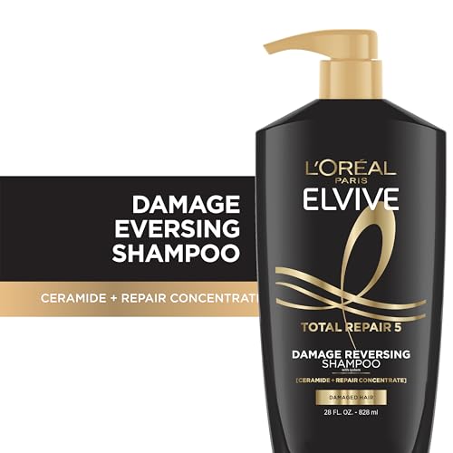 Elvive Total Repair 5 Repairing Shampoo, 28 Fl Oz