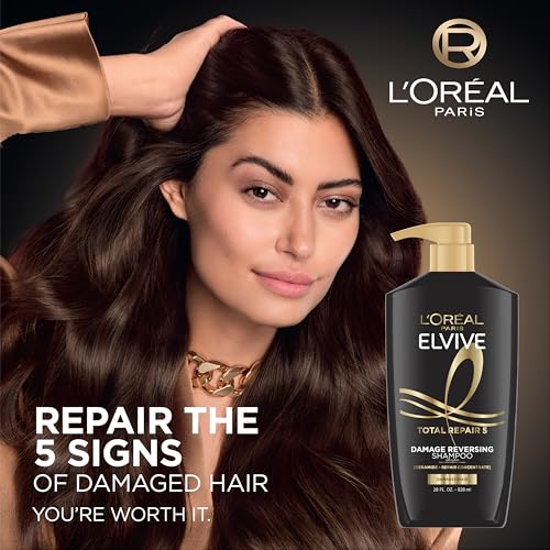Elvive Total Repair 5 Repairing Shampoo, 28 Fl Oz