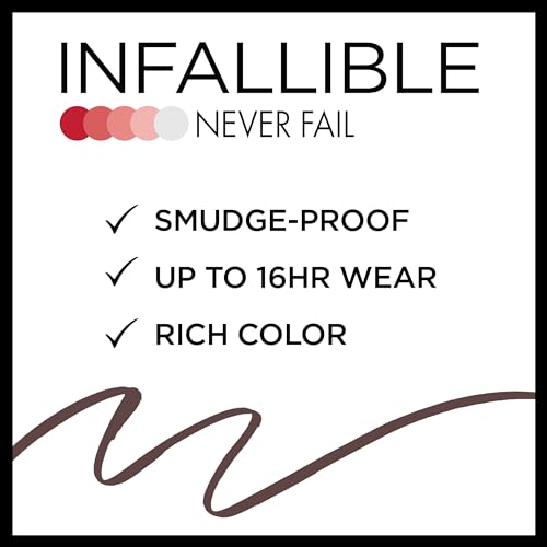 L'Oreal Infallible Never Fail eyeliner pencil Brown