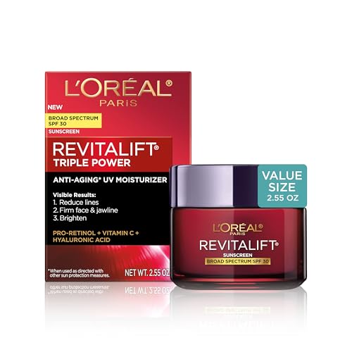 Revitalift Triple Power SPF 30 Face Moisturizer, 2.55 Oz