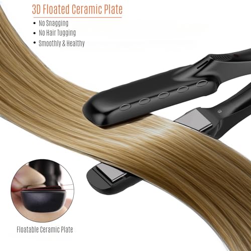 Mini Flat Iron 0.5 inch Dual Voltage Travel Hair Straightener