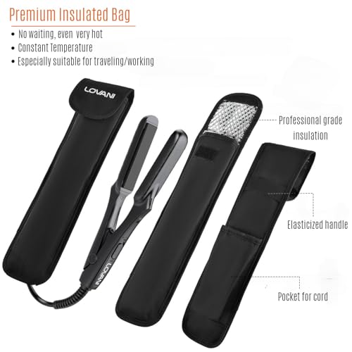Mini Flat Iron 0.5 inch Dual Voltage Travel Hair Straightener