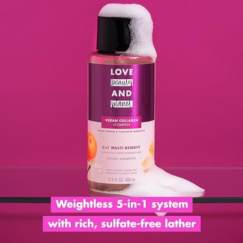 5-in-1 Vegan Keratin and Collagen Shampoo