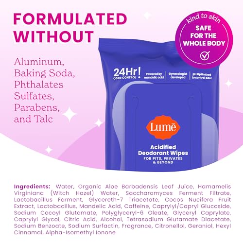 Acidified Wipes Soft Powder 15ct