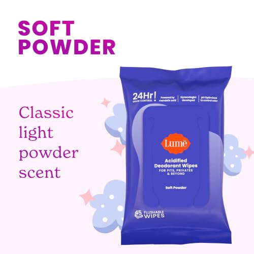 Acidified Wipes Soft Powder 15ct
