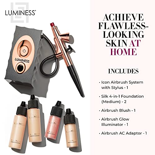 Air Icon Makeup Airbrush System 4-Piece Foundation Starter Kit
