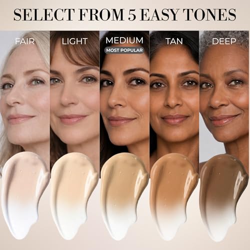 Liquid Mirage Color Changing Foundation for Mature Skin