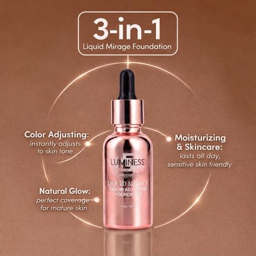 Liquid Mirage Color Changing Foundation for Mature Skin
