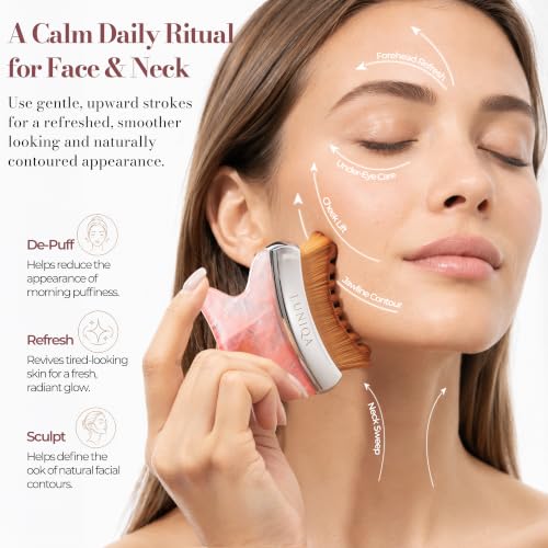 Lymphatic Dry Brush with Rose Quartz Gua Sha