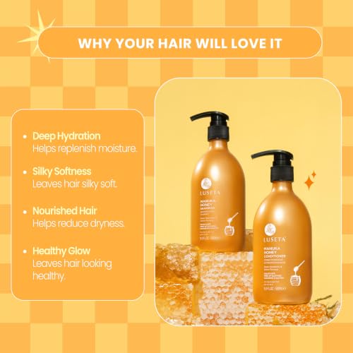 Manuka Honey Shampoo and Conditioner Set