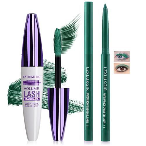 Green Mascara and Eyeliner Set