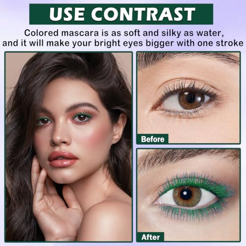 Green Mascara and Eyeliner Set