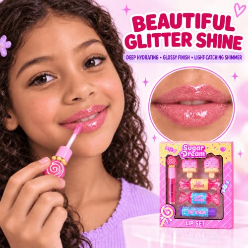Party Favor Glitter Lipgloss Set Bulk Non Toxic Lip glosses Pack