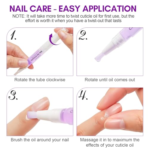 Cuticle Oil Pen Nail Care Repair Softener