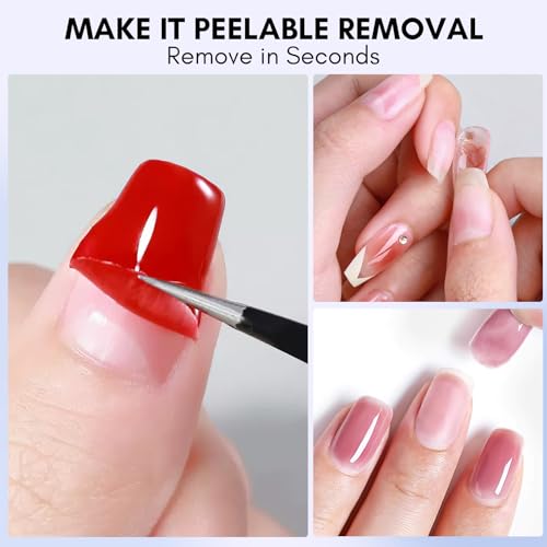 Peel Off Gel Base Coat 15ml Practice