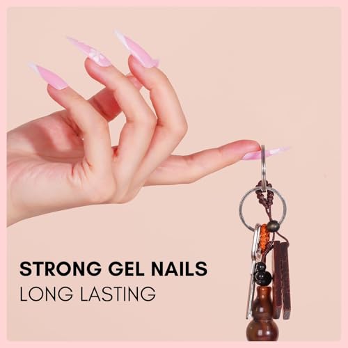 Poly Nail Gel Kit For Starter 6 Pcs Nail Extension Gel