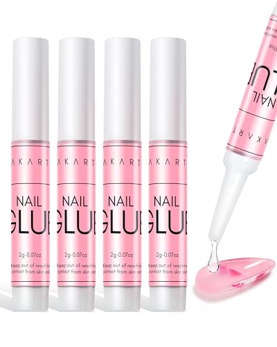 Press-On Nail Glue Tubes