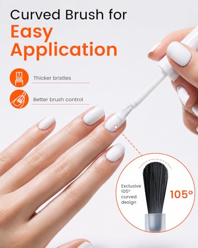Ultra-Pigmented White Gel Polish, 15ml