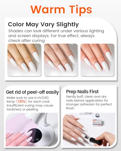 Ultra-Pigmented White Gel Polish, 15ml