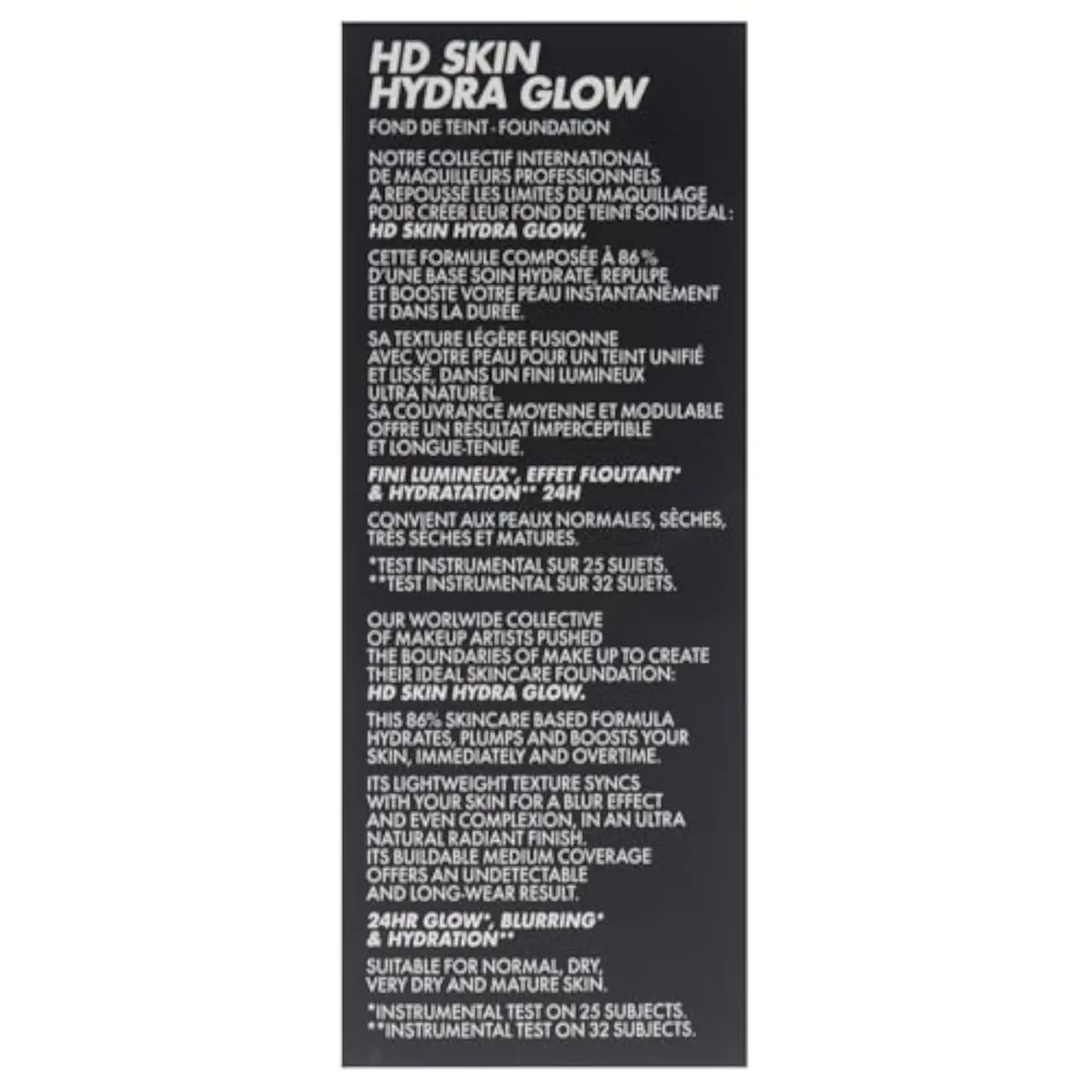 HD Skin Hydra Glow - 1N14 Beige by Make Up For Ever for Women - 1 oz Foundation