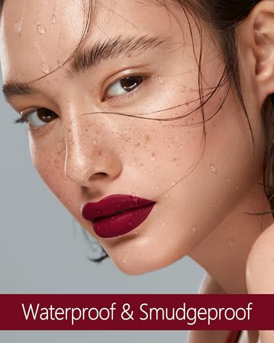 Burgundy Red Matte Lipstick