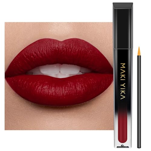 Dark Red Lipstick Matte for Women Long Lasting Lipsticks