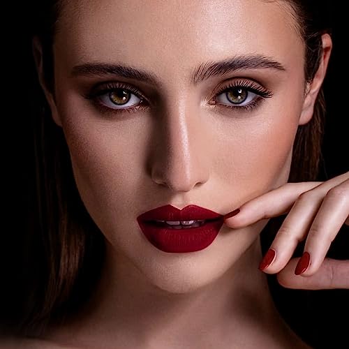 Dark Red Lipstick Matte for Women Long Lasting Lipsticks