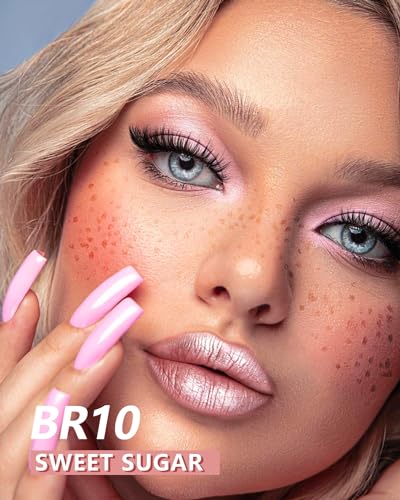 Metallic Pink Lipstick for Women Nude Lipsticks Long Lasting