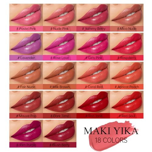 Moisture Red Lipstick for Women Hydrate Tinted Lip Balm