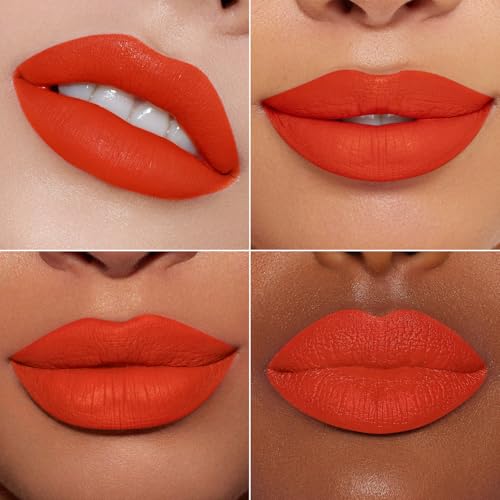 Orange Lipstick Liquid for Women ColorStay Long Lasting Lipsticks