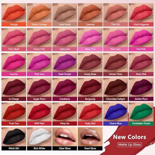 Orange Lipstick Liquid for Women ColorStay Long Lasting Lipsticks