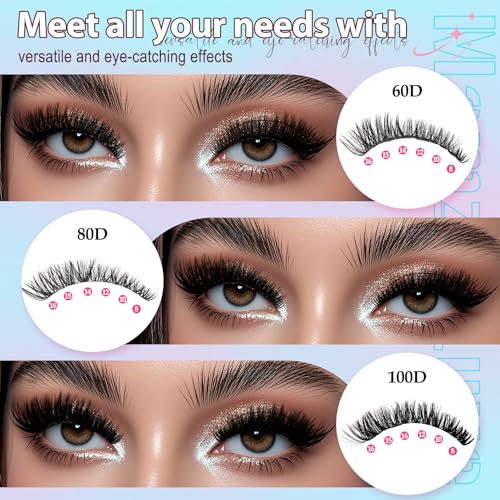 Lash Clusters Kit 708Pcs Individual Cluster Lash Ext