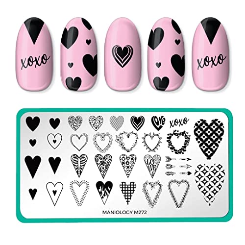 Hearts and Gradients Stamping Plate Set