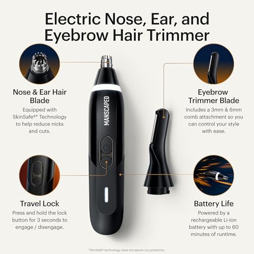 Weed Whacker 3.0 PRO Nose Ear and Eyebrow Trimmer