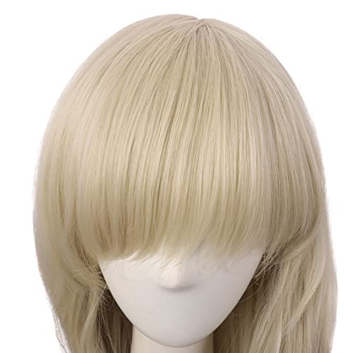 28 Inch Long Curly Blonde Cosplay Wig